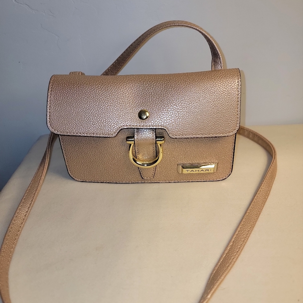 Tahari Rose Gold Crossbody